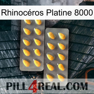 Rhinocéros Platine 8000 cialis2